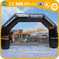 Black Inflatable advertising arch, printed inflatables, inflatable arches for sale